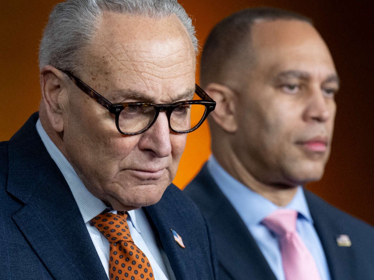 Schumer and Jeffries Refuse to Back Growing Democratic Calls to Defund ICE
