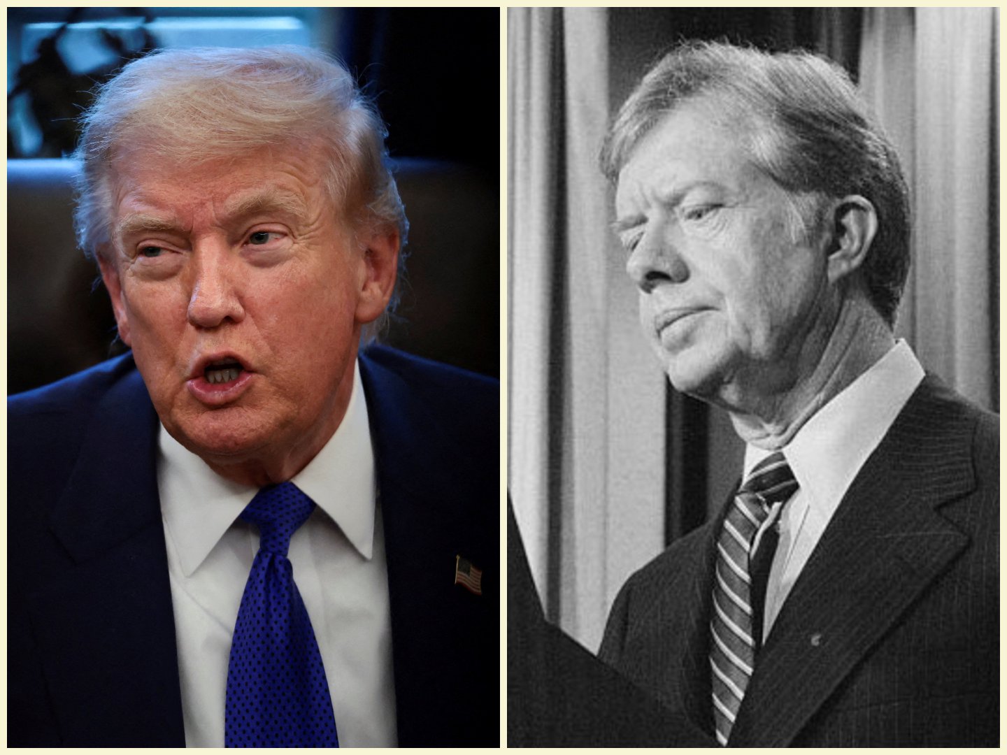Extended Iran conflict risks Trump-Carter comparisons