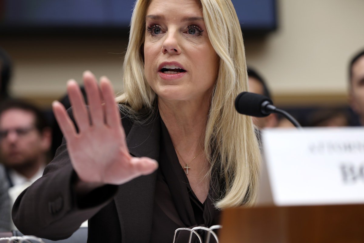 Pam Bondi Caught With Burn Book Notes on Democrats in House Hearing
