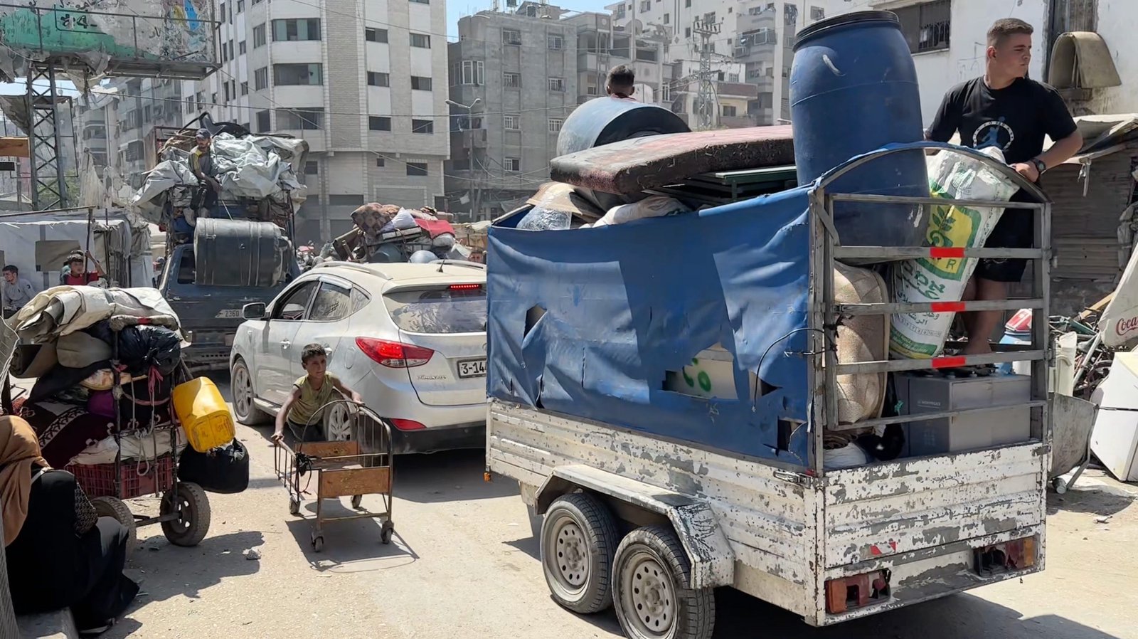 “This is Eternal Displacement”: Israeli Onslaught on Gaza City Forcing Thousands to Flee With Nowhere to Go