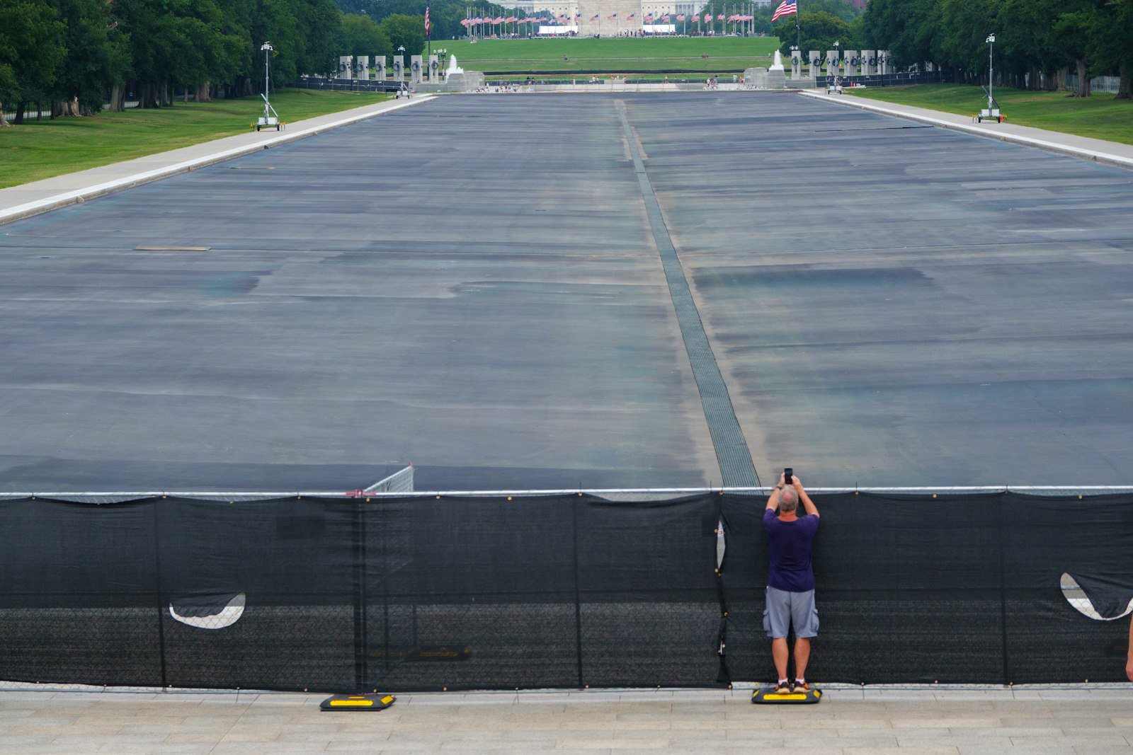 Trump DOJ Blasted for “Gross Abuse” of Power in Reflecting Pool Case