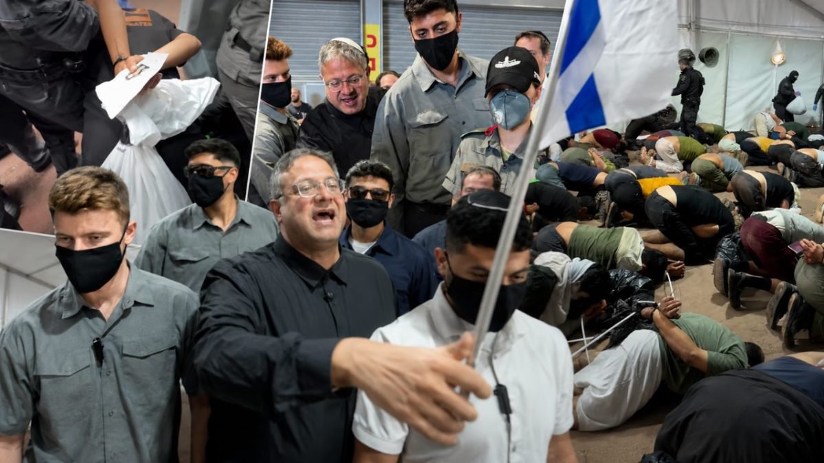Itamar Ben-Gvir Turns Torture Into a Public Spectacle: “Don’t Be Bothered by Their Screams”
