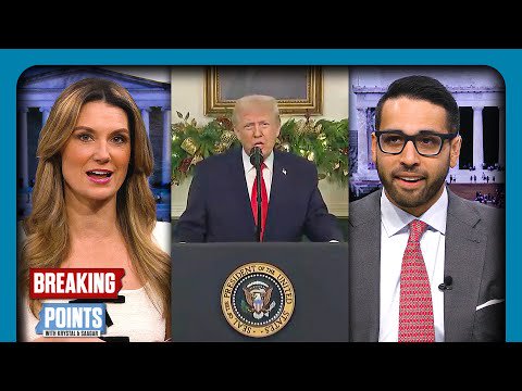 Trump Blames EVERYTHING On Biden In Year End Address