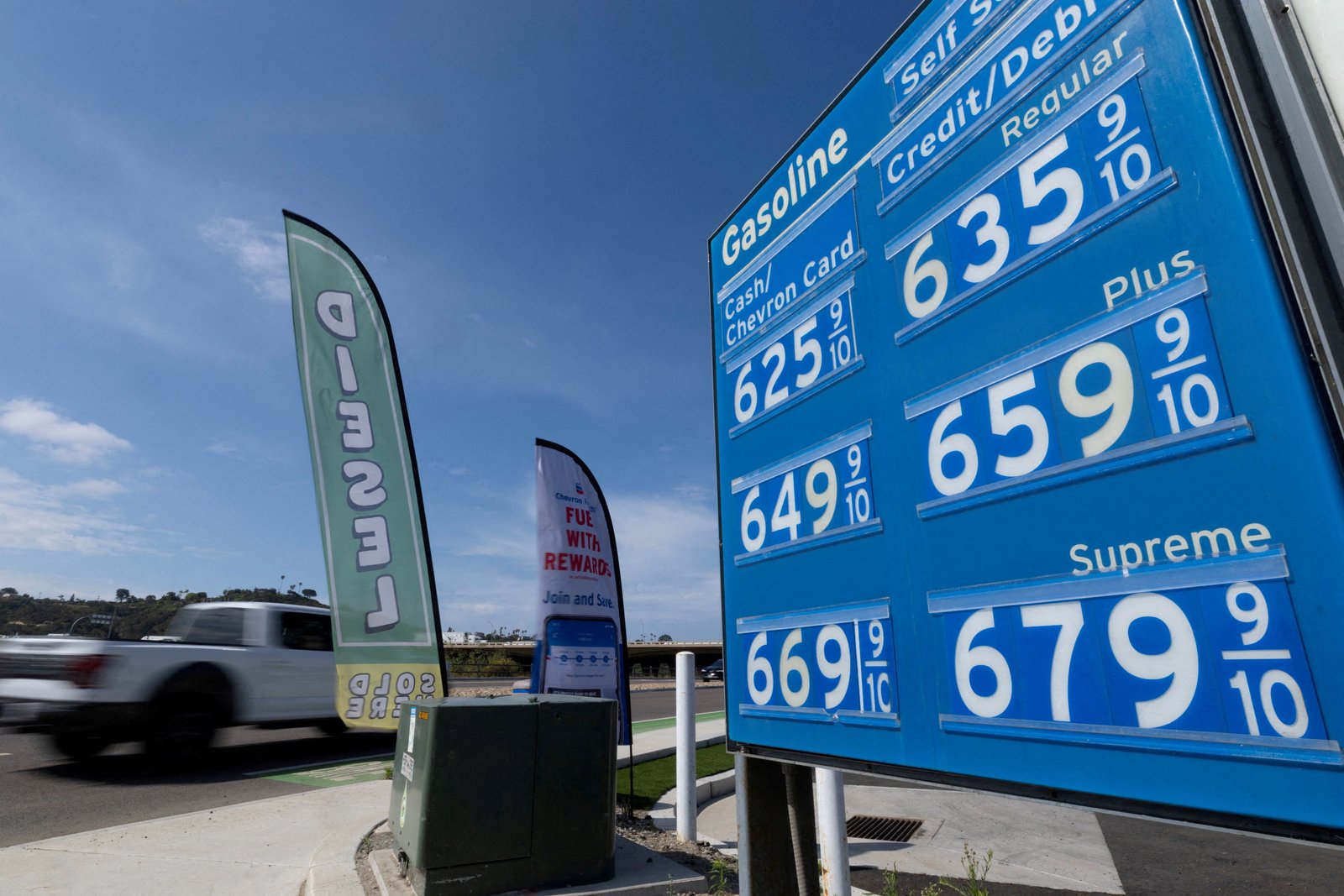 US inflation hits highest level in three years