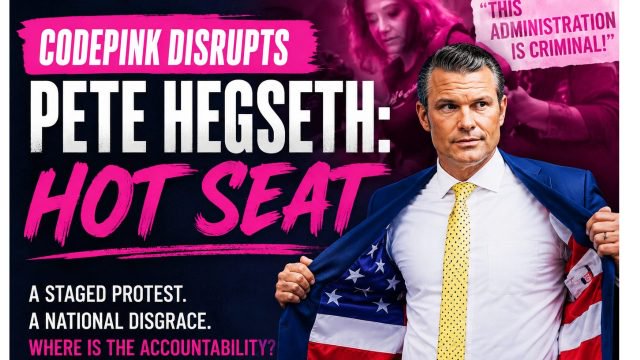 Pete Hegseth “War Crimes Secretary” Called Out