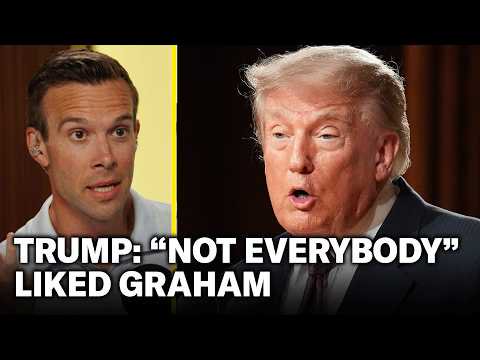 Trump Says "Not Everybody" Liked Lindsey Graham... At Lindsey Graham's Funeral