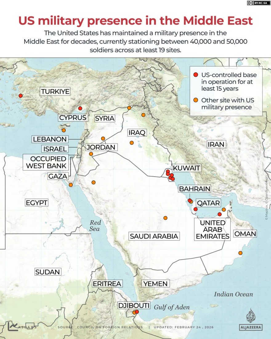 War Expands: While Bombing Iran, US and Israel Attack Even More Countries