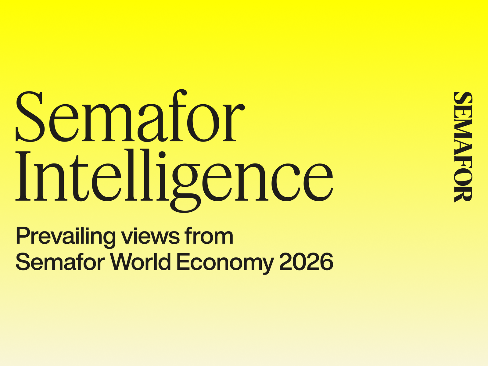 How we used AI to distill signals from Semafor World Economy