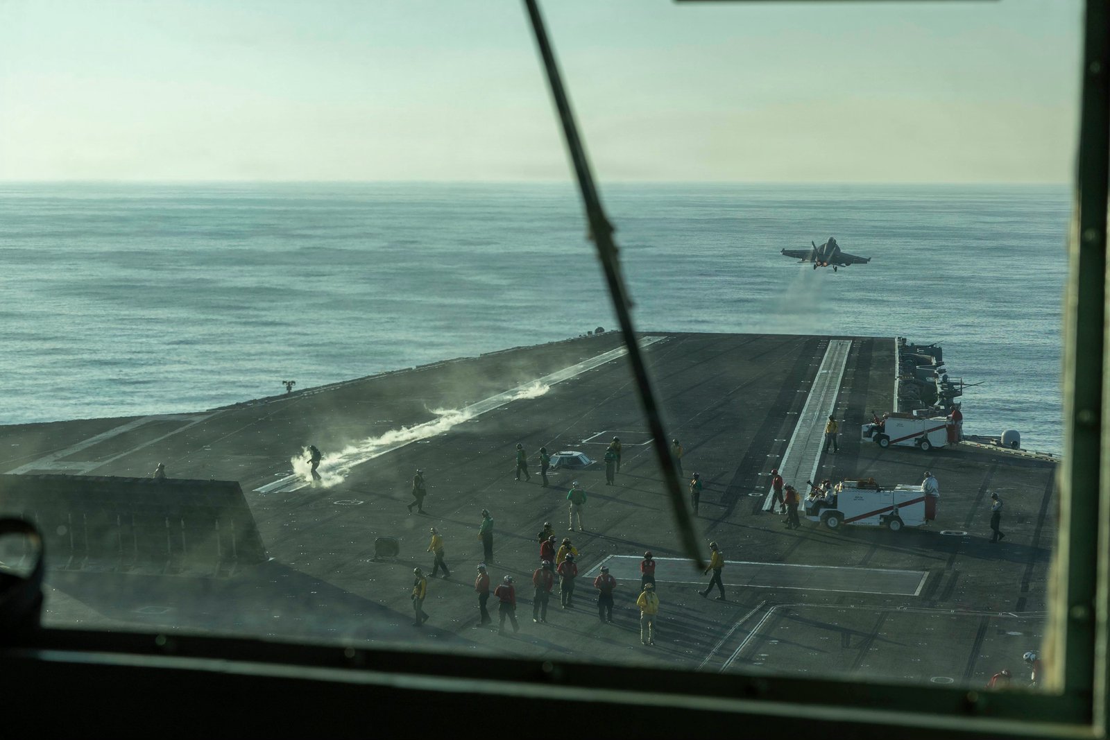 USS Abraham Lincoln sailors try to jump overboard after 250 days at sea; Third person dies after Newark ICE facility detention; Israel sets wildfires in Lebanon