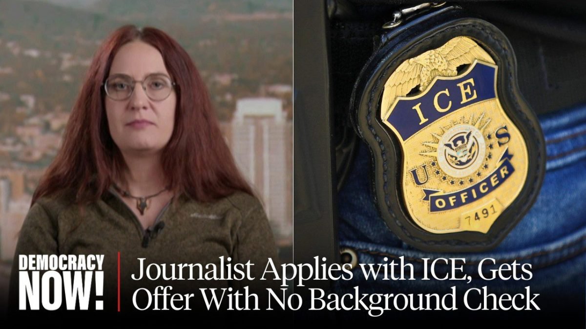 Journalist Tests ICE Recruitment; Surprised to Find Herself Hired with No Background Check