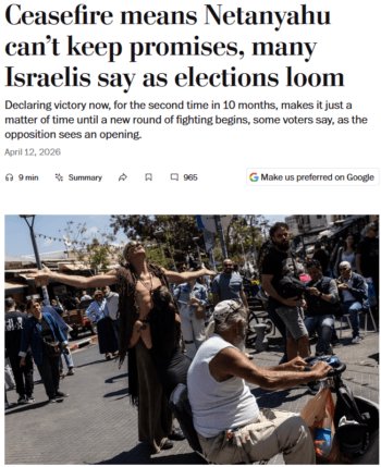 ‘Buffer Zone’ Is Media’s Euphemism for Israeli Occupation
