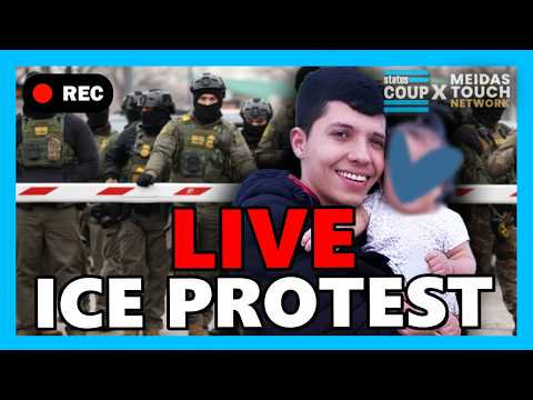 LIVE ICE PROTESTS CONTINUE as Trump Threatens ELECTION CRACKDOWN
