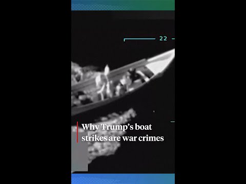 Why Trump's boat strikes are illegal