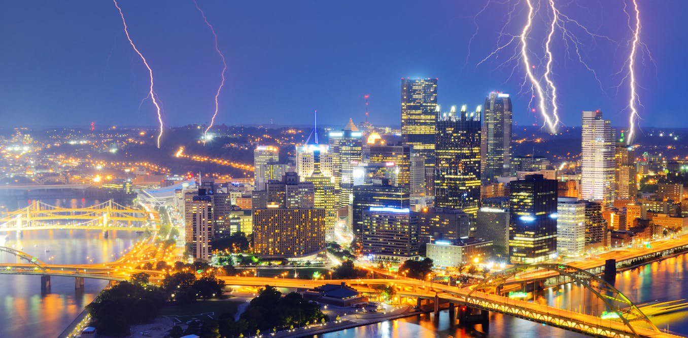 Severe storms battered Pittsburgh twice as often as usual this spring – a meteorologist explains why