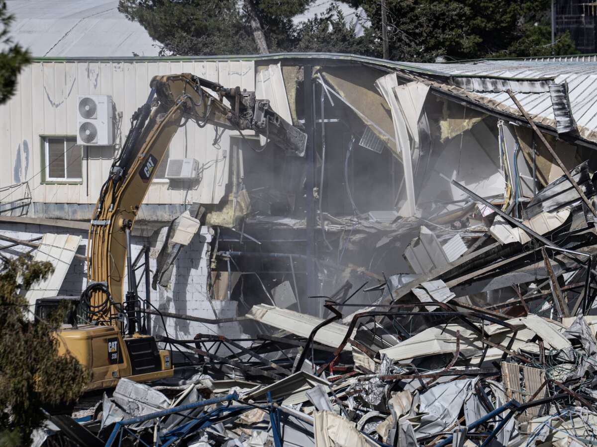 Israeli Forces Demolish UNRWA Buildings in “Unprecedented Attack”