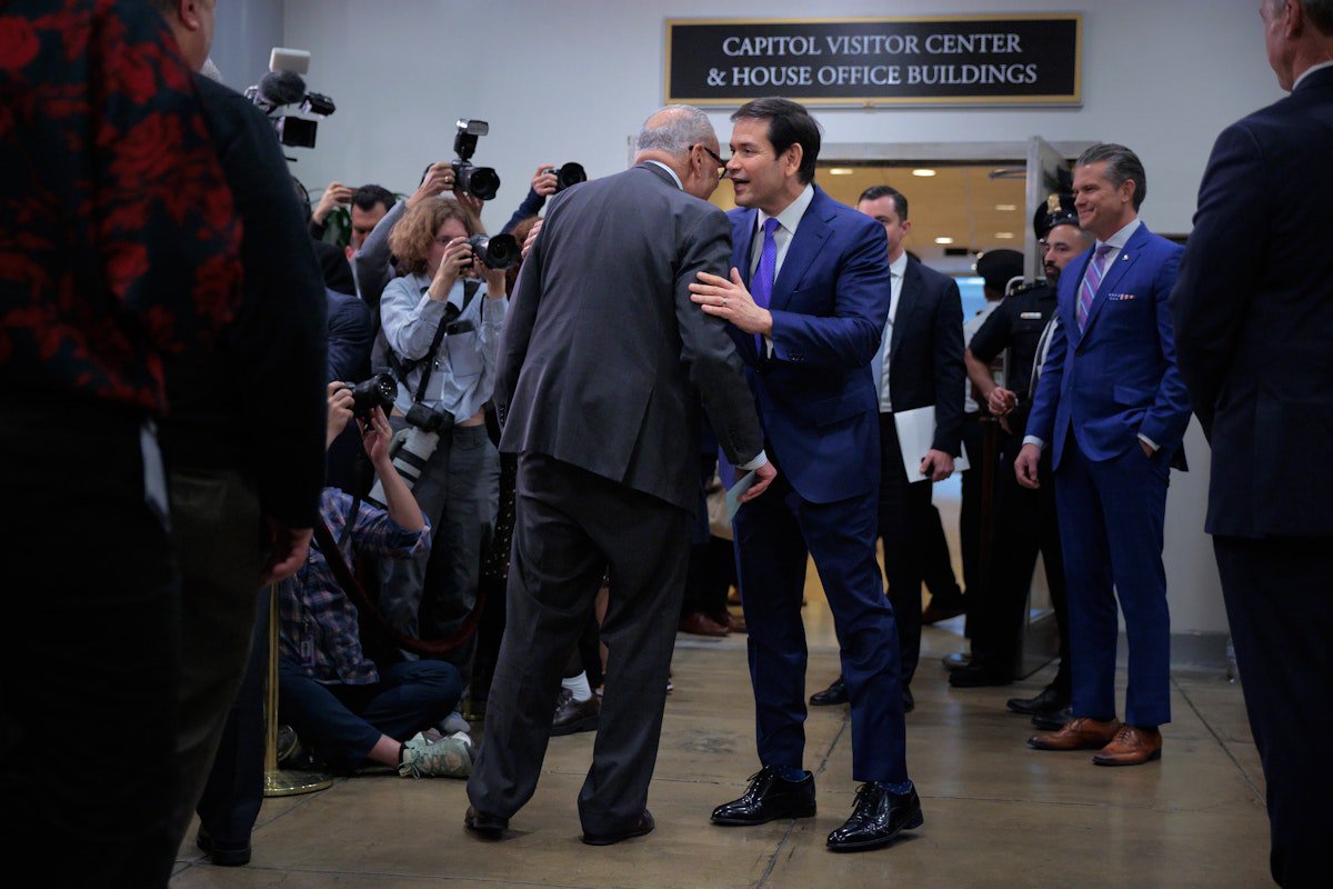 Marco Rubio Roasted for Wearing Clown Shoes Trump Bought Him