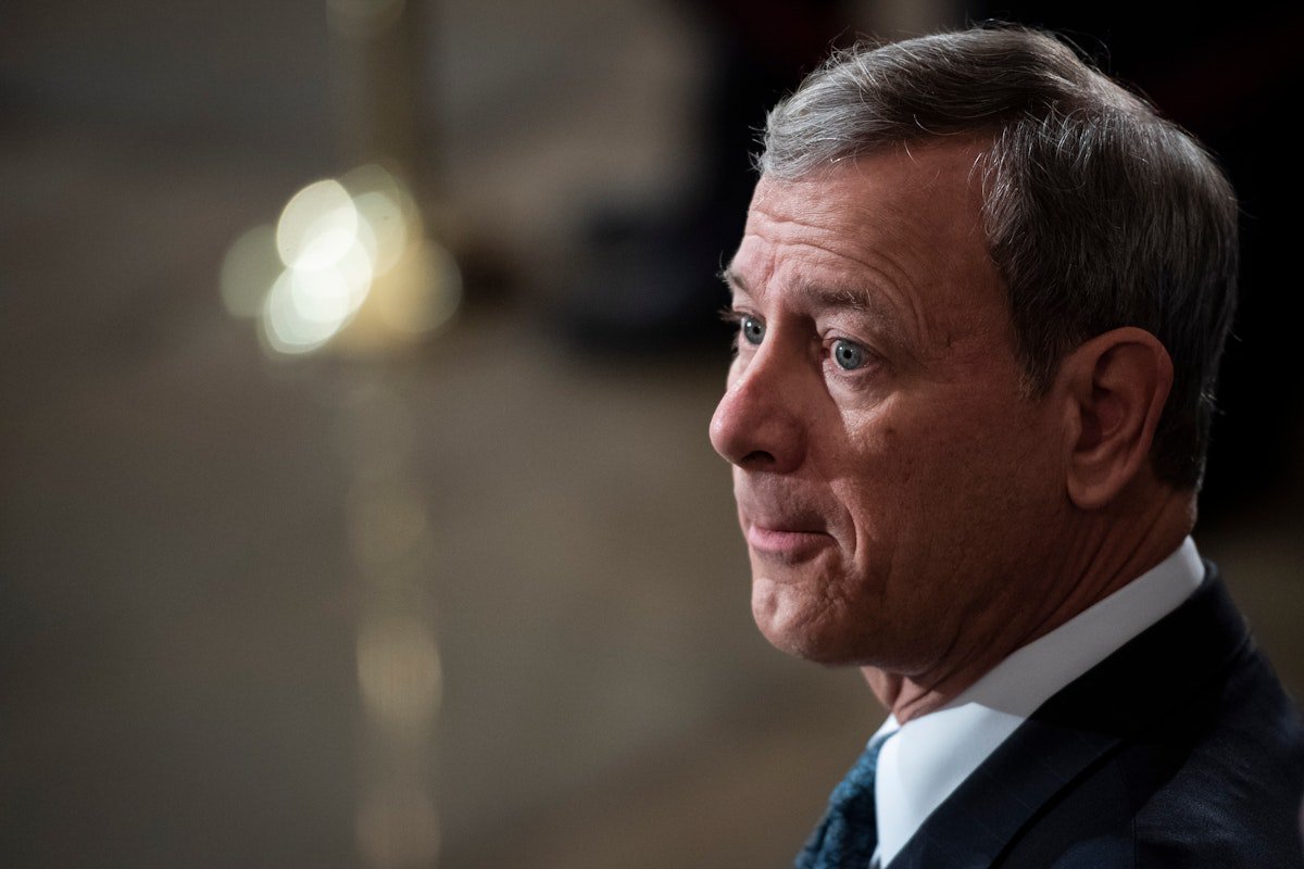 John Roberts Is Trying to Defend the Indefensible