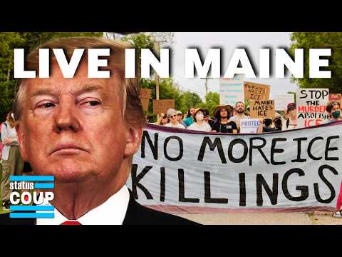 LIVE ICE PROTESTS After Execution of Joan Sebastian Guerrero: LIVE FROM MAINE