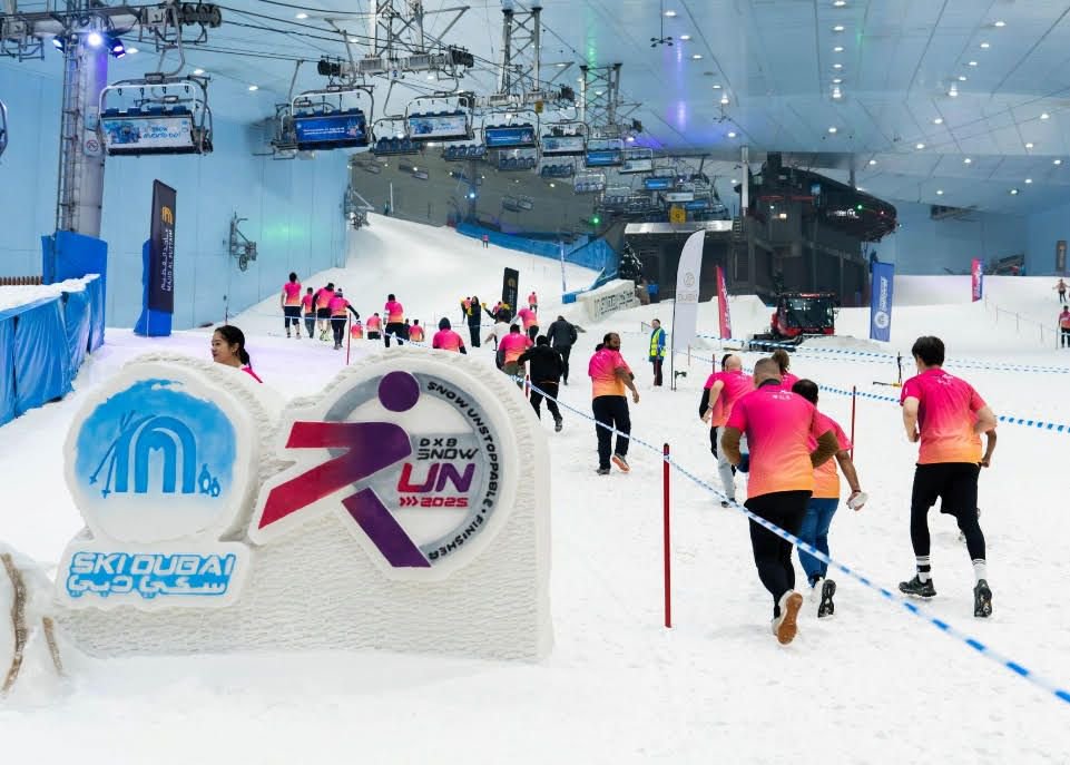 Dubai mall hosts annual ski run in bid for normalcy