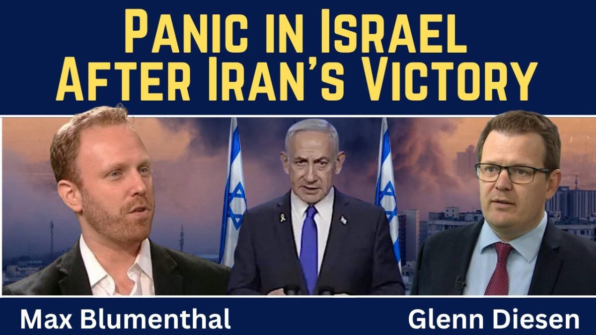 “Israel in Panic Mode? Max Blumenthal Says Iran War Backfired”