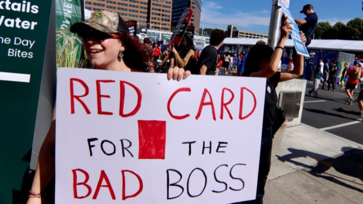 California Stadium Workers Win The Right To Strike Over ICE