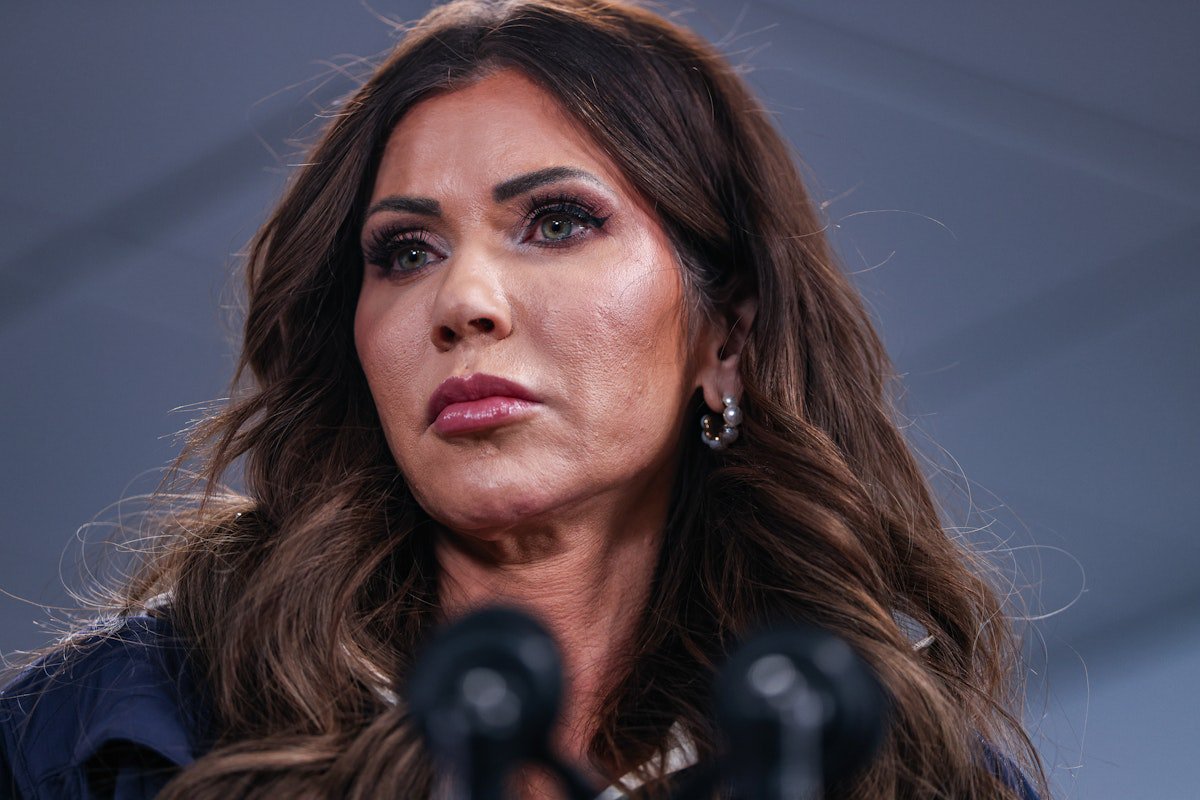 Trump Erupts at GOPers Over Kristi Noem as Her Support Suddenly Slips