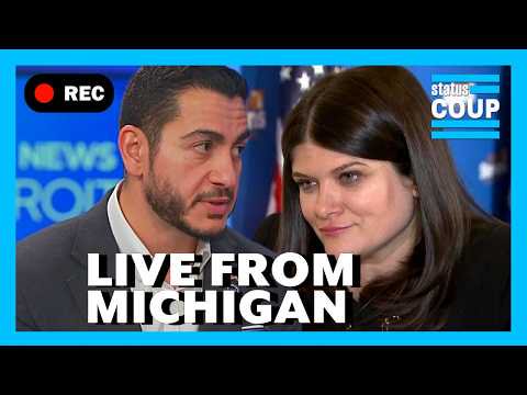 LIVE From Michigan Polls on Senate Primary Day | Abdul El-Sayed vs Haley Stevens