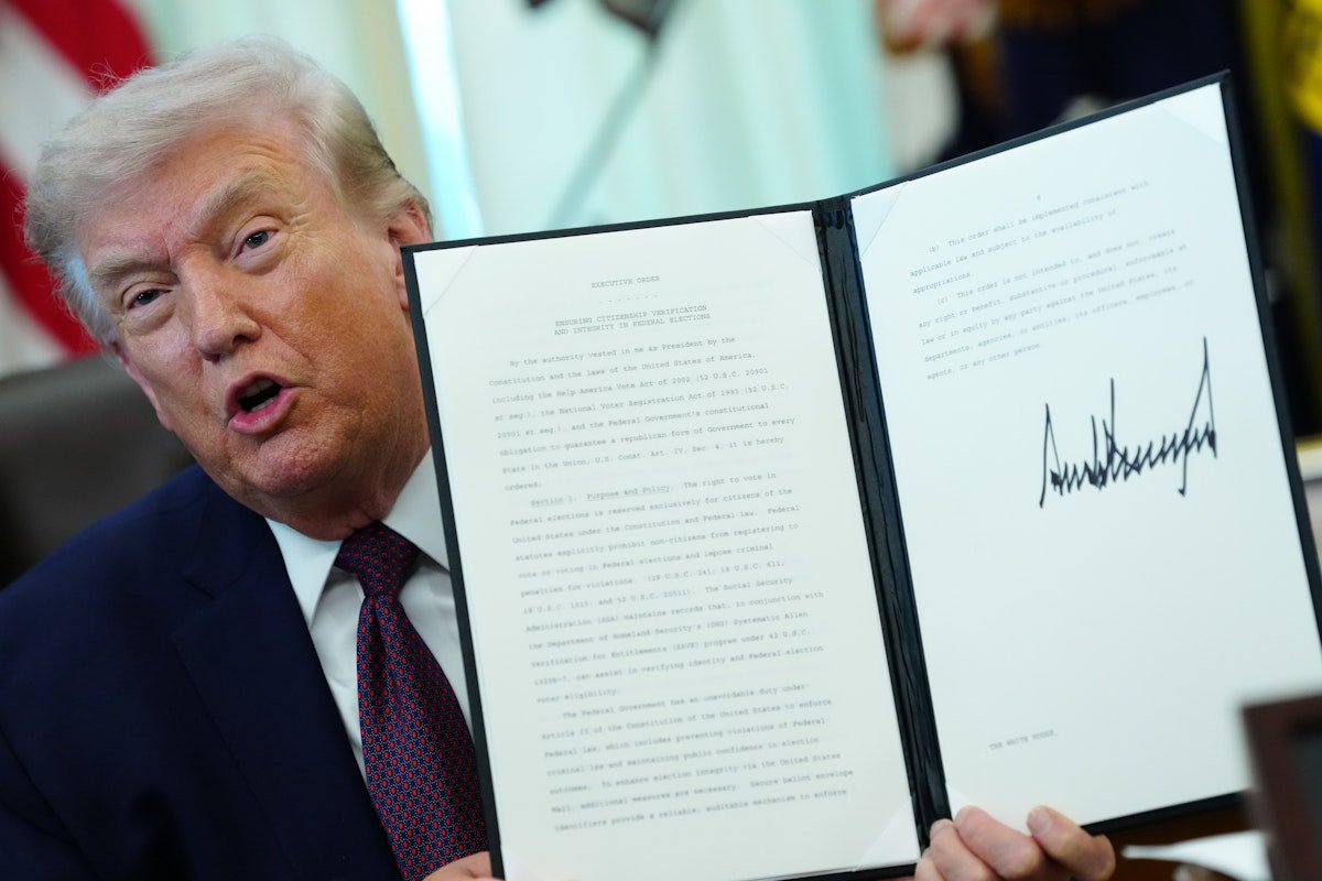Trump’s Mail-in Voting Order Hit With Massive Pushback in Blue States