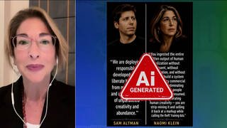 "Digital Doppelgangers": Naomi Klein Corrects the Record on Viral AI-Generated Quote