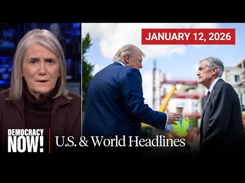 Top U.S. & World Headlines — January 12, 2026