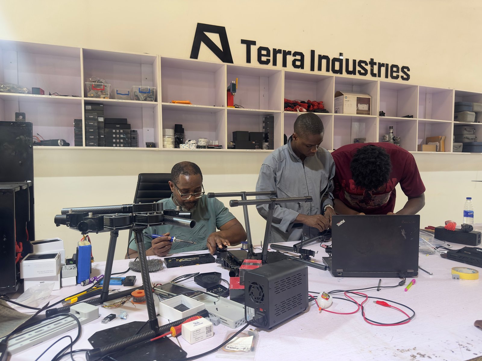The drone-making startup with big dreams of securing Nigeria