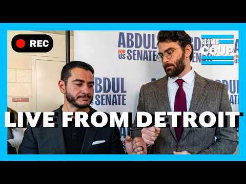LIVE Hasan Piker & Democratic Socialists GET OUT THE VOTE Before Abdul El-Sayed Election