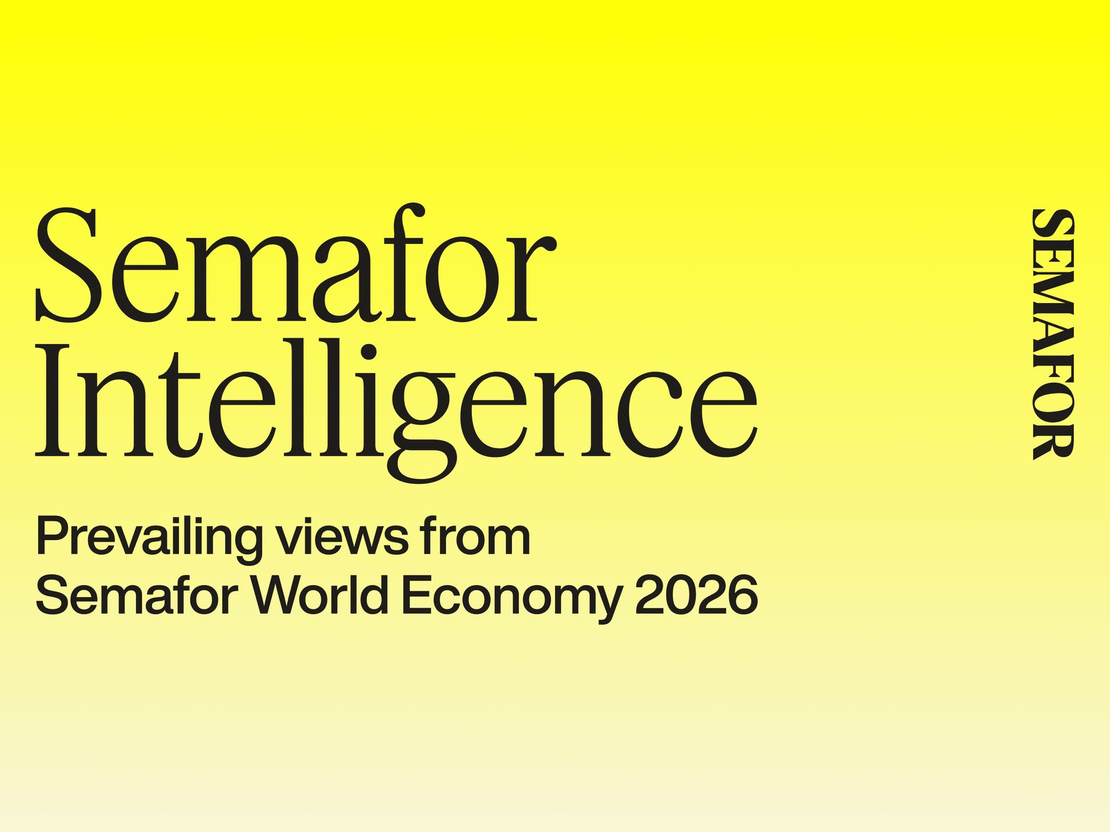 Semafor launches Semafor Intelligence, a new AI-enabled editorial insight product built on its global convenings