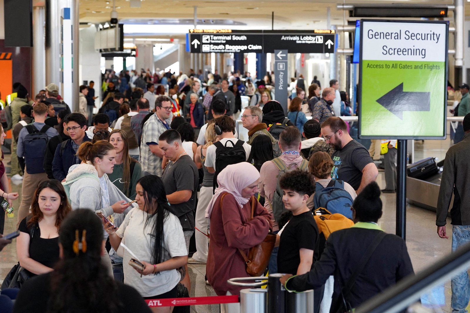 Trump to send ICE to airports as long security lines cause travel chaos