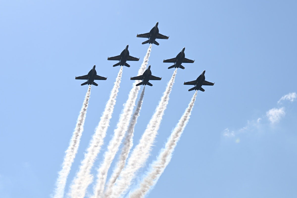 Hegseth Praises Military Flyovers After One Put Beachgoers in Danger