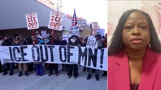 "Trumped-Up Charges": Out of Jail, Nekima Levy Armstrong Faces Prosecution for Anti-ICE Church Protest