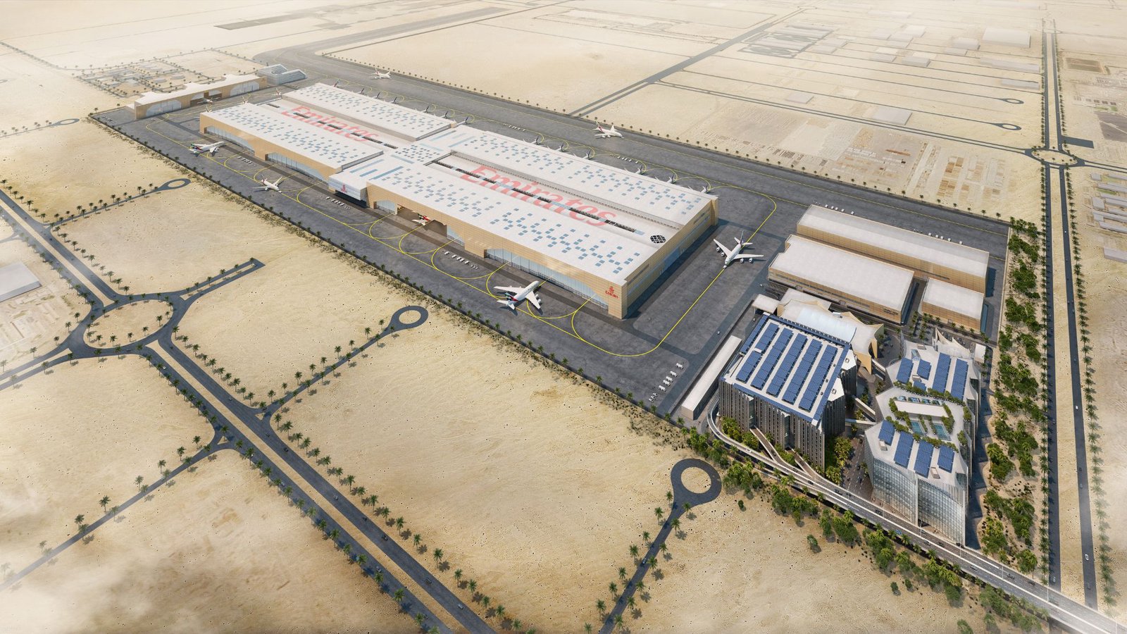 Emirates Airways to build new mega-hangar
