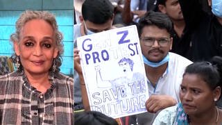 "Cockroach Democracy": Arundhati Roy on India's Youth-Led Protest Movement & Modi's Collapsing Support