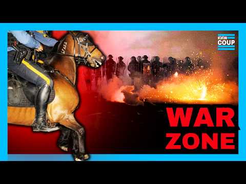 “WAR AGAINST THE PEOPLE!” Cops UNLEASH Grenades, Horses on ICE Protesters