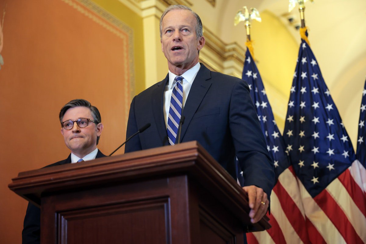 Republicans Flee Work Early to Avoid Voting on Trump’s Slush Fund