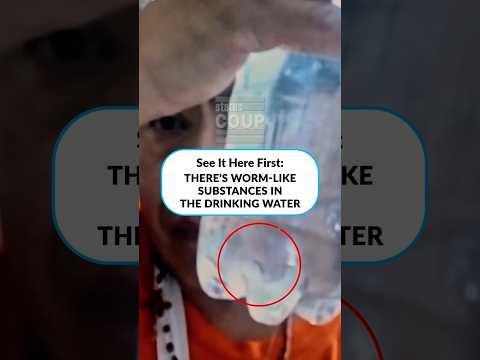 ICE Prisoners Served WORM-LIKE Creatures in Water