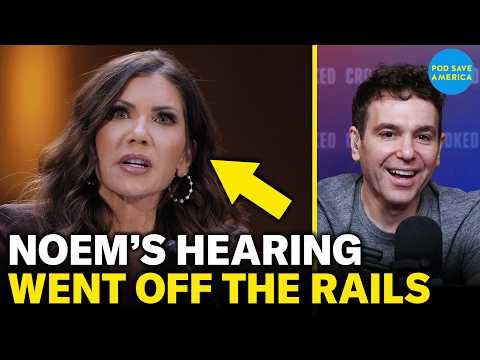 Kristi Noem Goes OFF THE RAILS Defending Trump in DISASTER Hearing