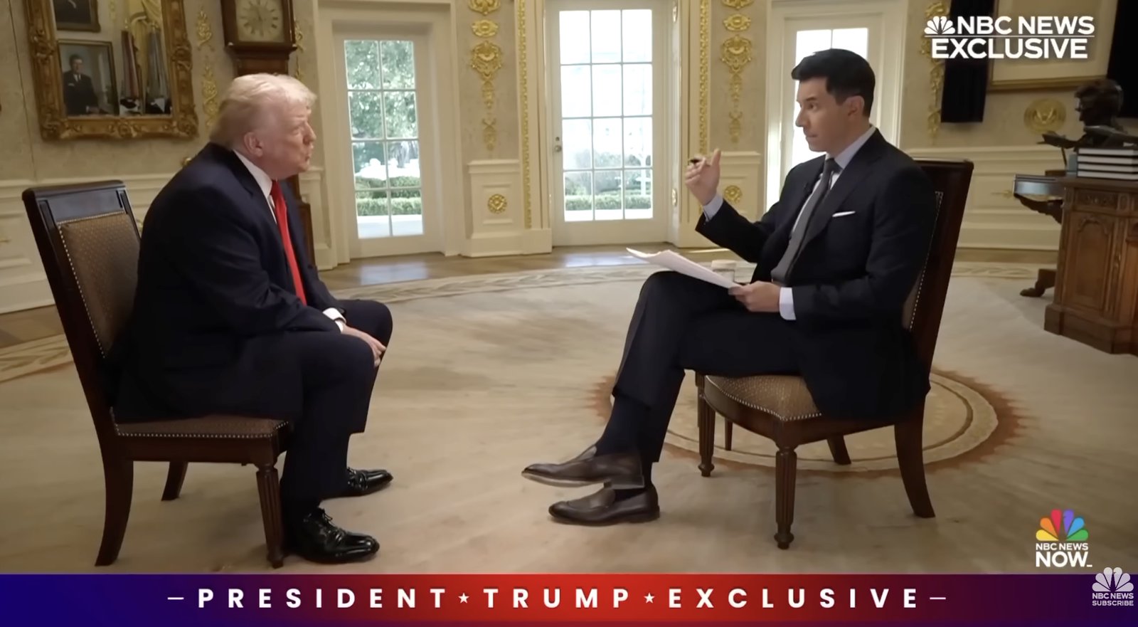 NBC’s Softball Trump Interview Normalized an Abnormal President