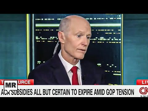 Rick Scott STRUGGLES Explaining Republican Healthcare 'Plan'