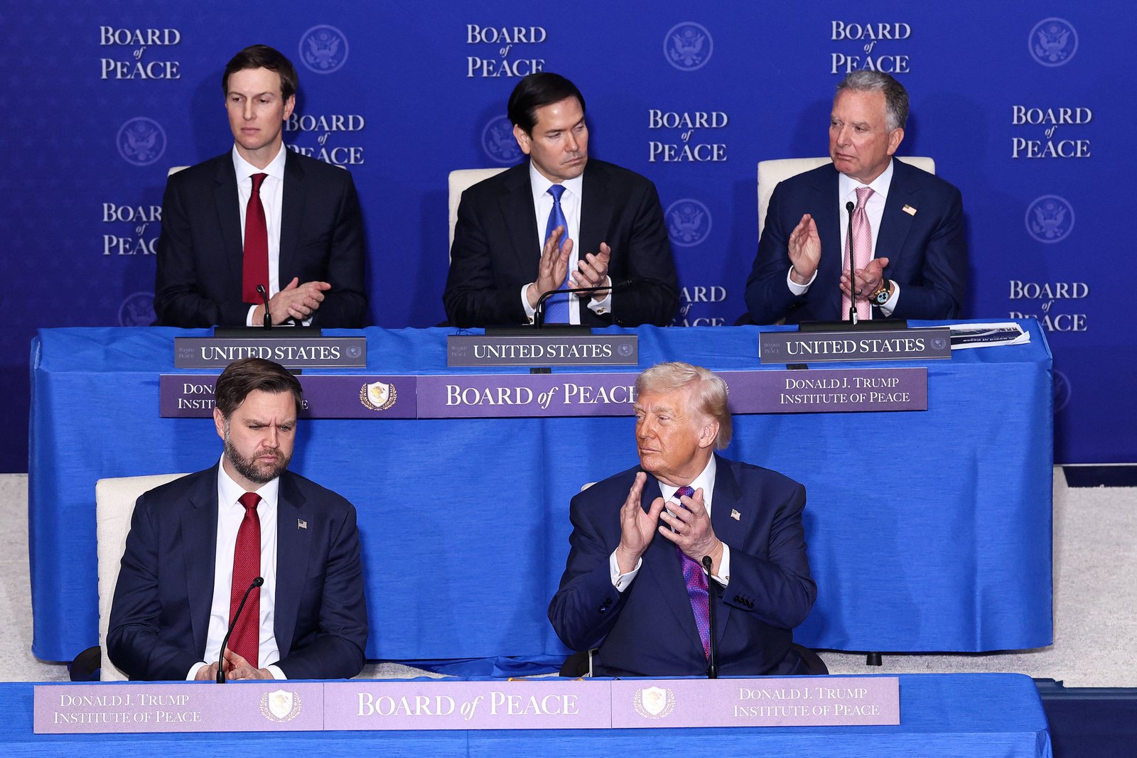 State Department pressed on Board of Peace oversight
