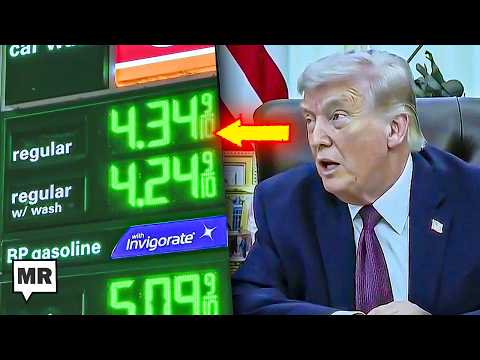 Trump Panics When Asked About Rising Gas Prices