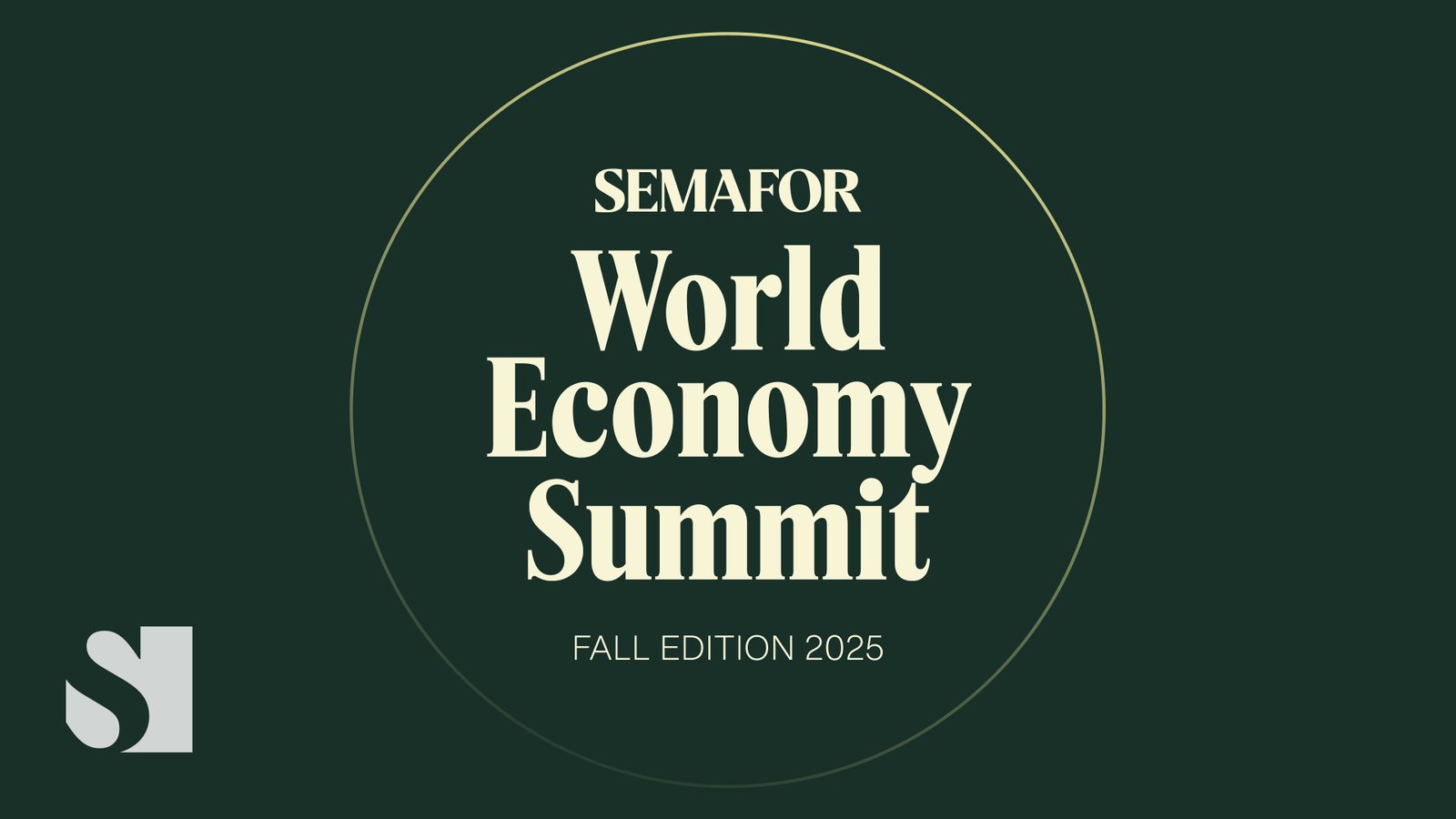 The World Economy Summit: Fall 2025 Edition