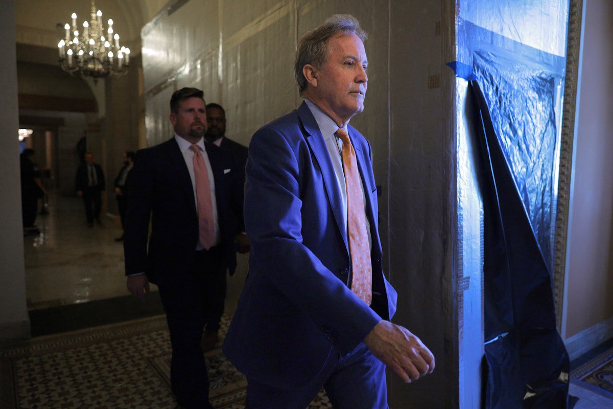 Ken Paxton Gets Middle Finger From Own Lawyer Over Senate Race
