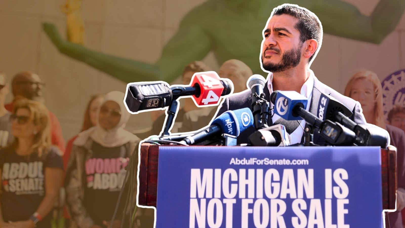  Big Money Lost To Abdul El-Sayed. Where Will It Go Next? 