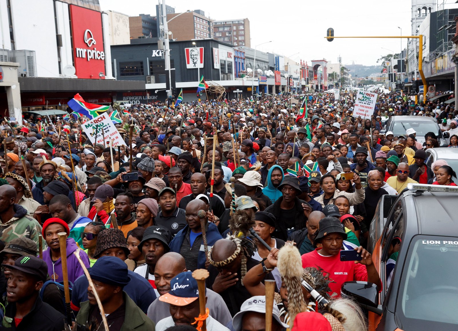 South African anti-migrant protesters vow weekly demos